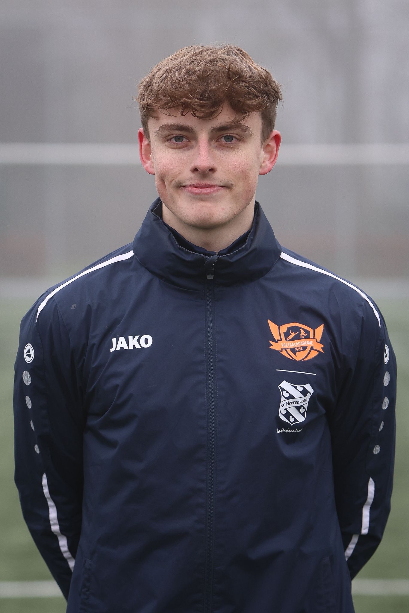 Robin de Jong locatie coördinator Voetbal- en keepersacademie Wolvega